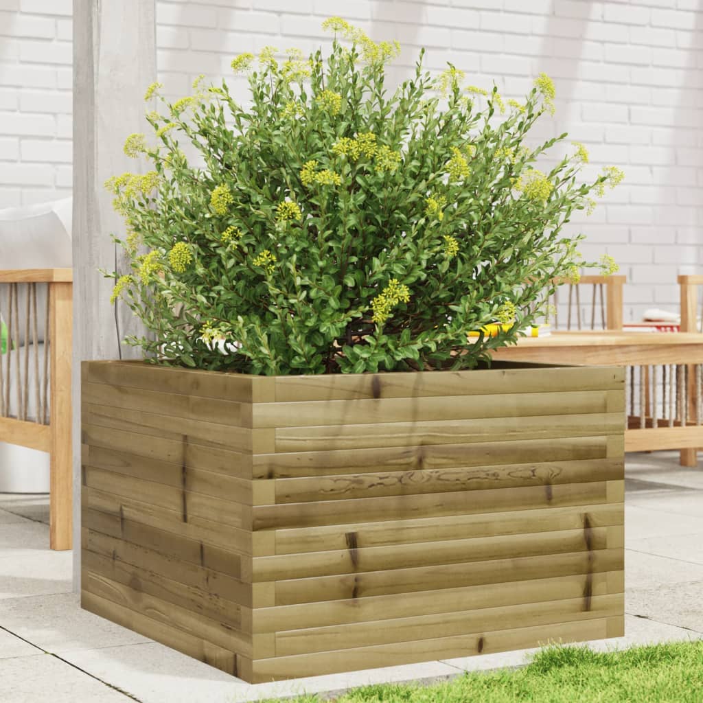 Garden Planter Solid Wood Pine