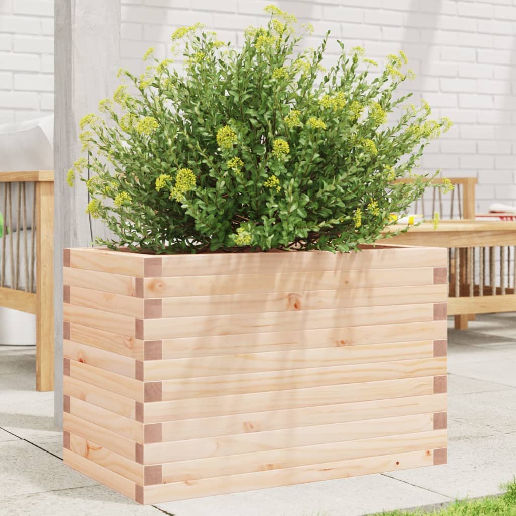 Garden Planter Solid Wood Pine