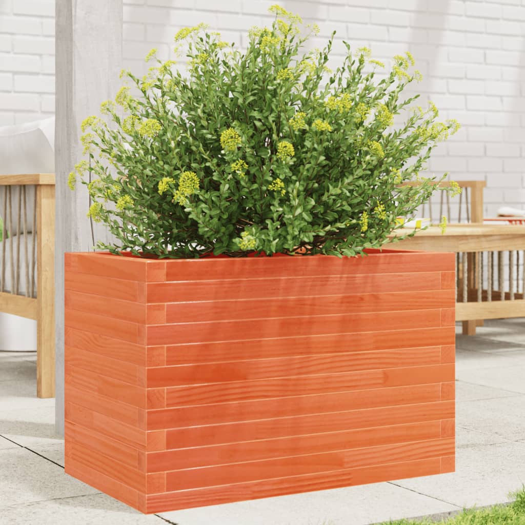 Garden Planter Solid Wood Pine