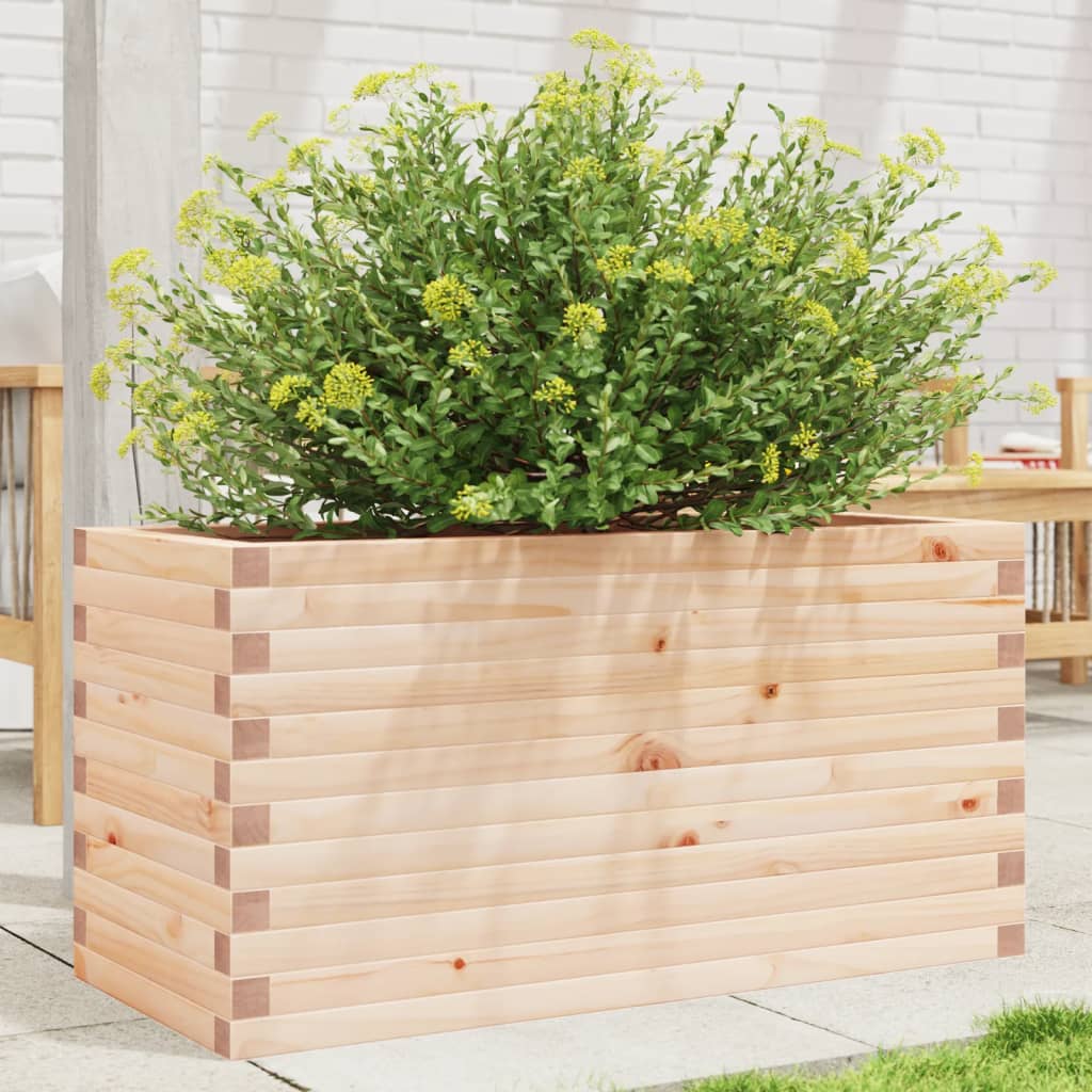 Garden Planter Solid Wood Pine