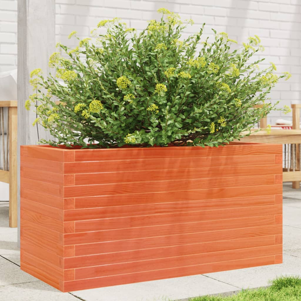 Garden Planter Solid Wood Pine