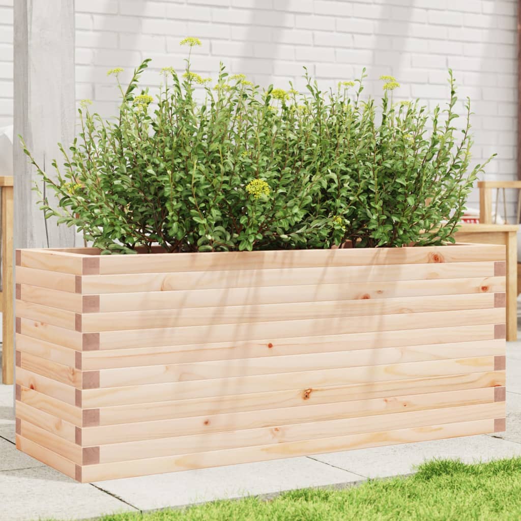 Garden Planter Solid Wood Pine