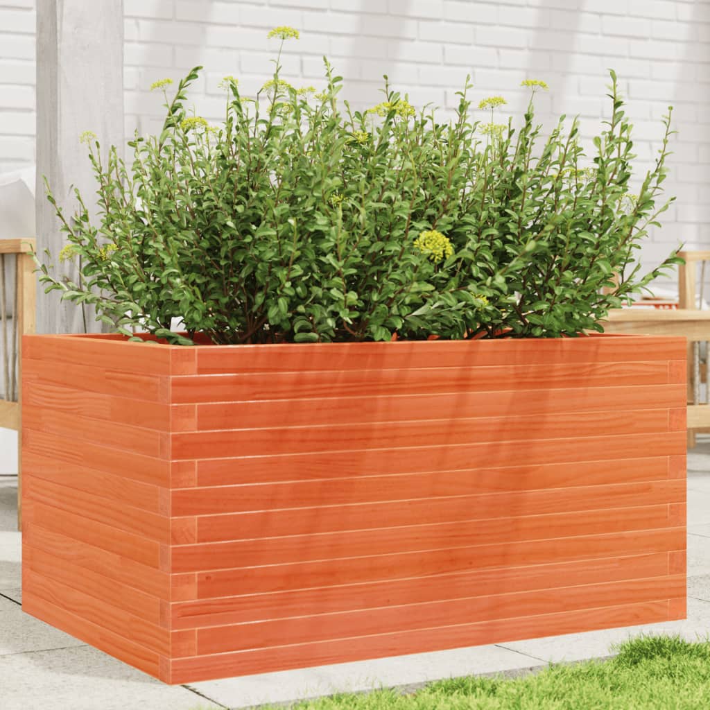 Garden Planter Solid Wood Pine