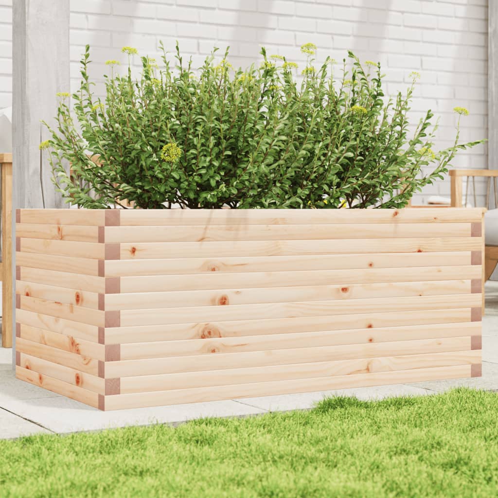 Garden Planter Solid Wood Pine