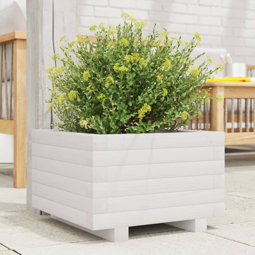 Garden Planter Solid Wood Pine