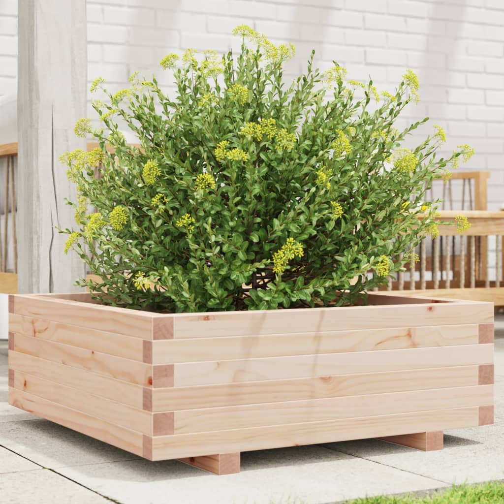 Garden Planter Solid Wood Pine