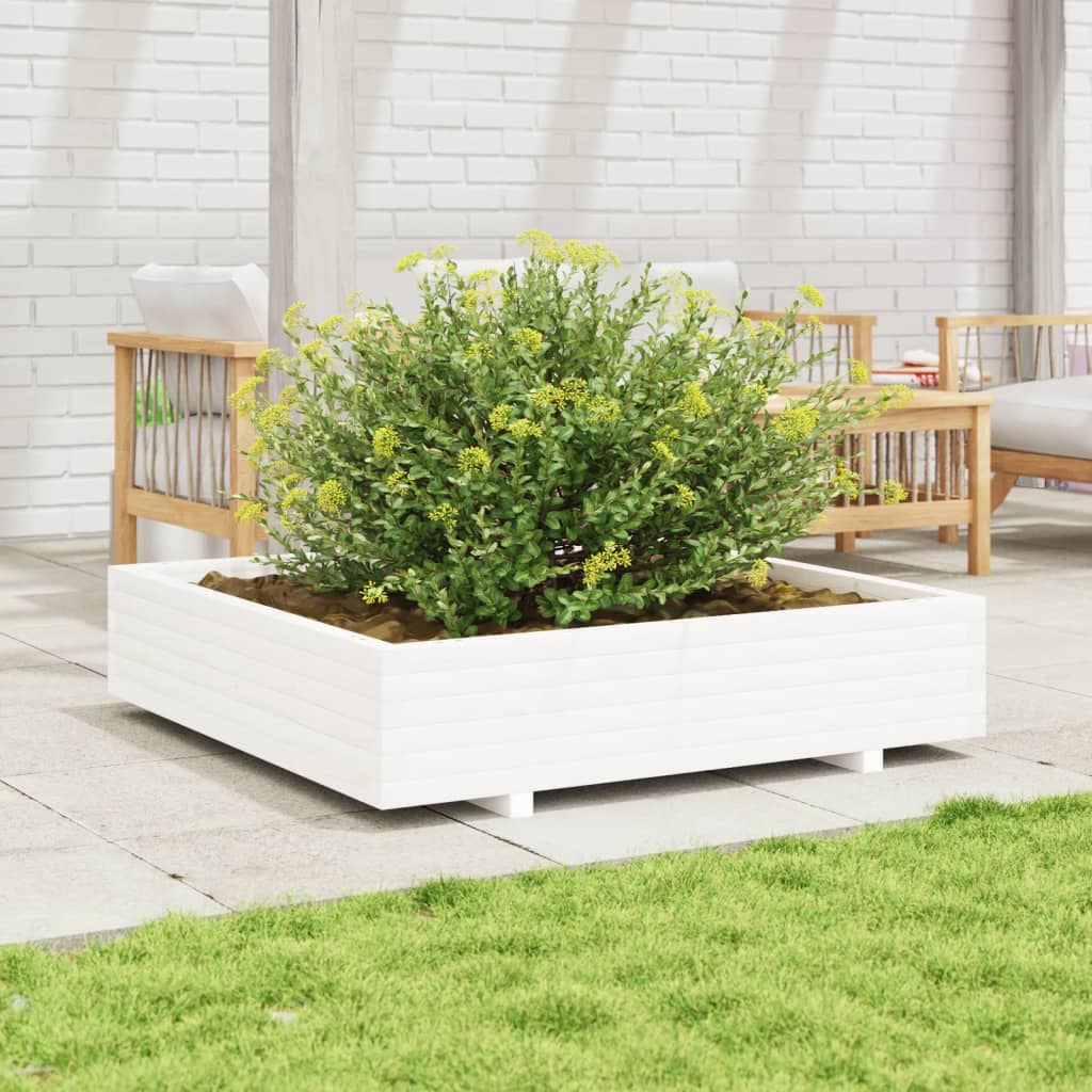 Garden Planter Solid Wood Pine