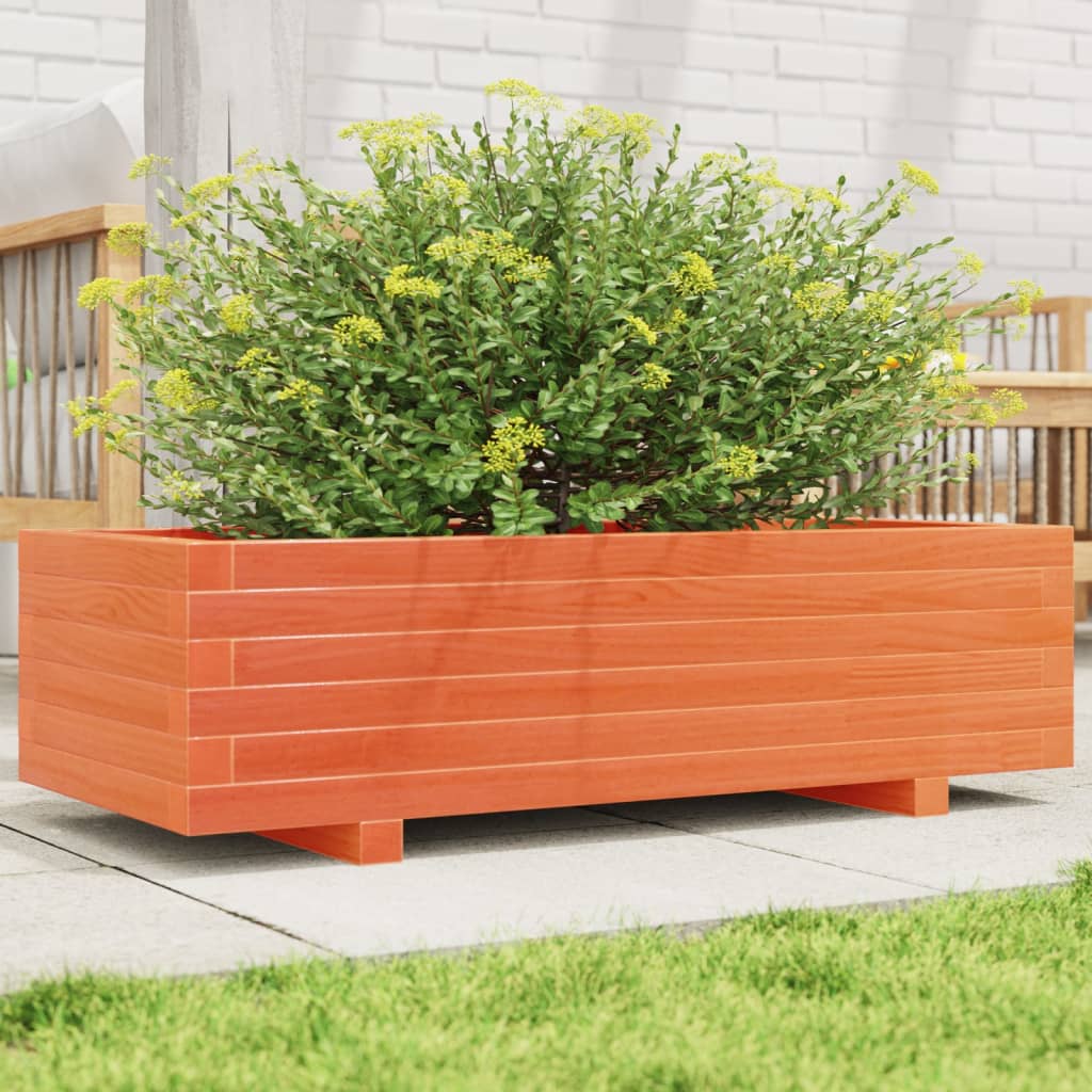 Garden Planter Solid Wood Pine