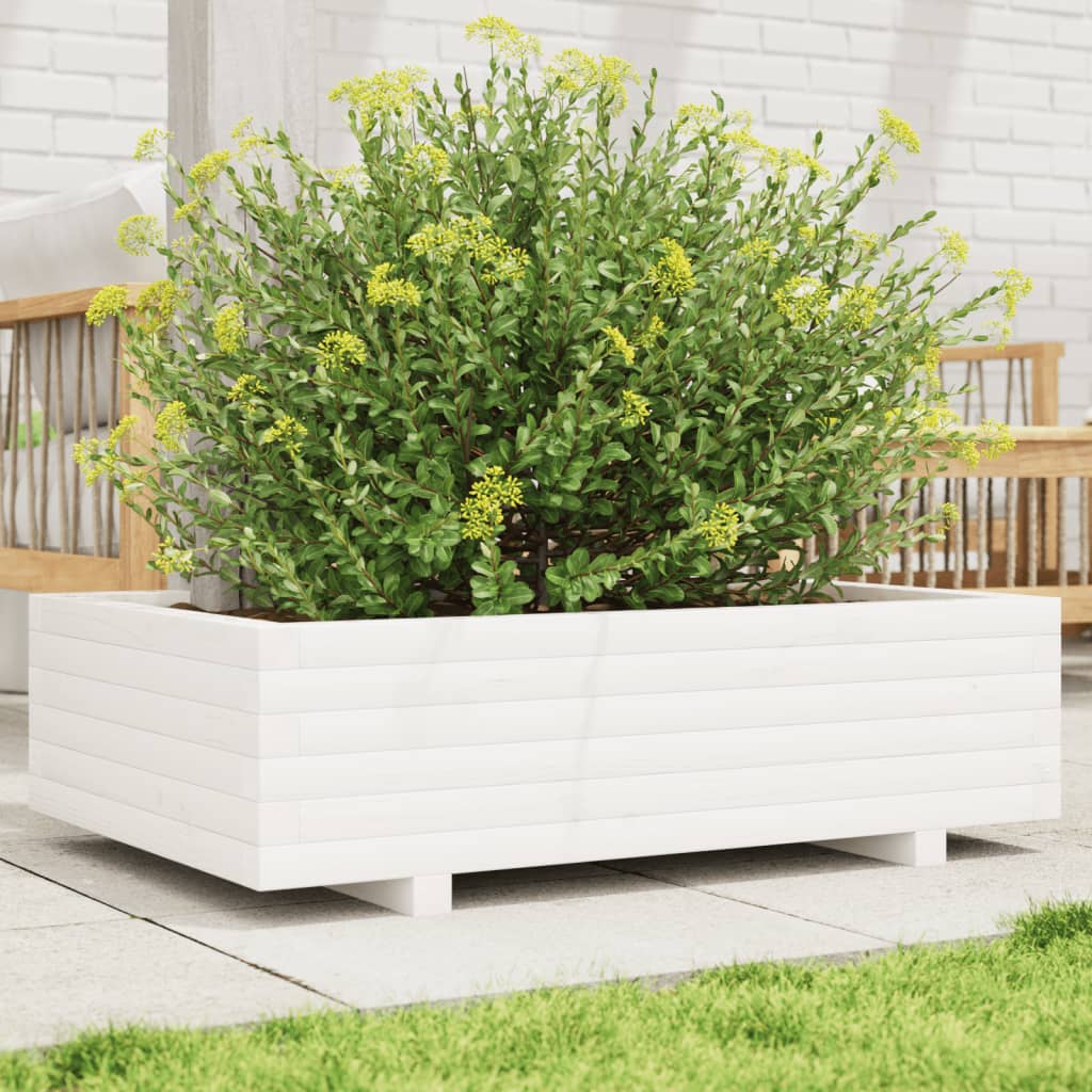 Garden Planter Solid Wood Pine