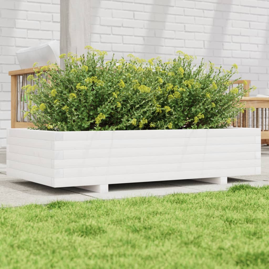 Garden Planter Solid Wood Pine