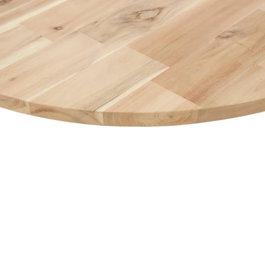 Table Top Round Ø70X2 Cm Solid Wood Acacia