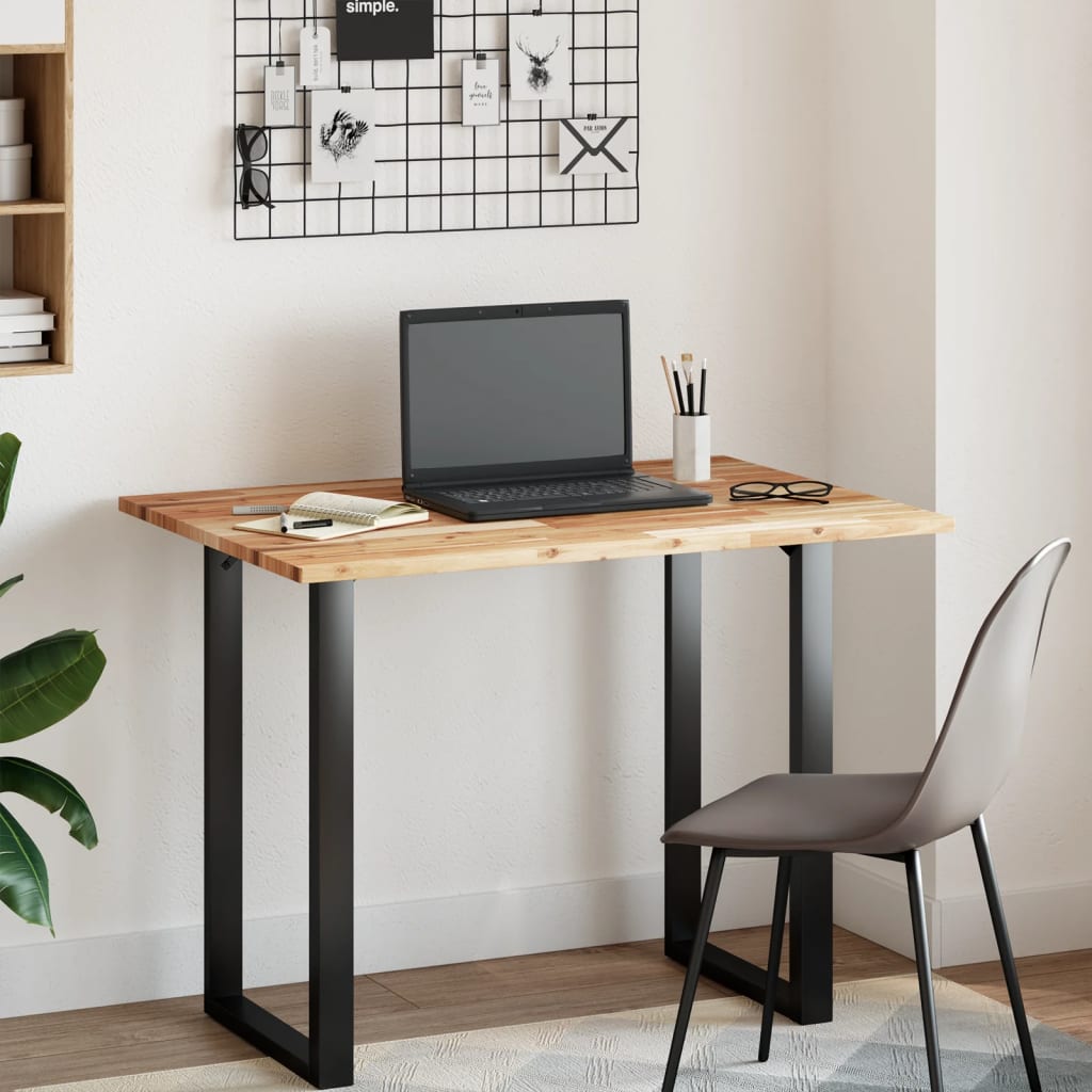 Table Top Rectangular Solid Wood Acacia