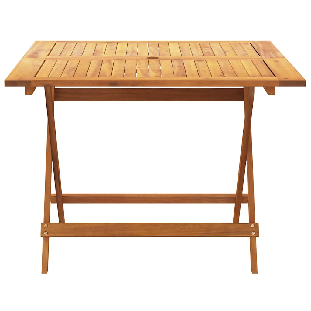 Outdoor Furniture Set 5 Piece Garden Dining Polypropylene Solid Wood
