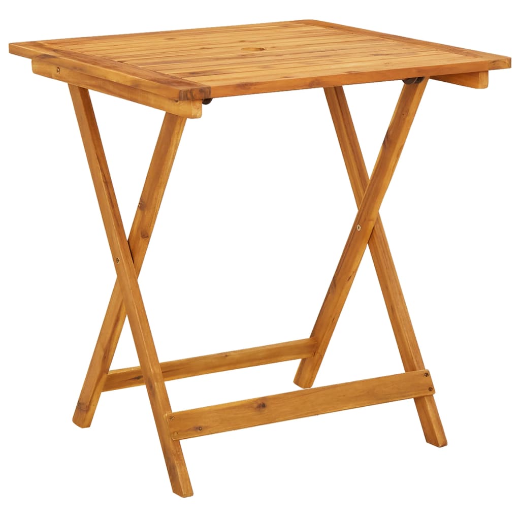 3 Piece Bistro Set Fabric And Solid Wood
