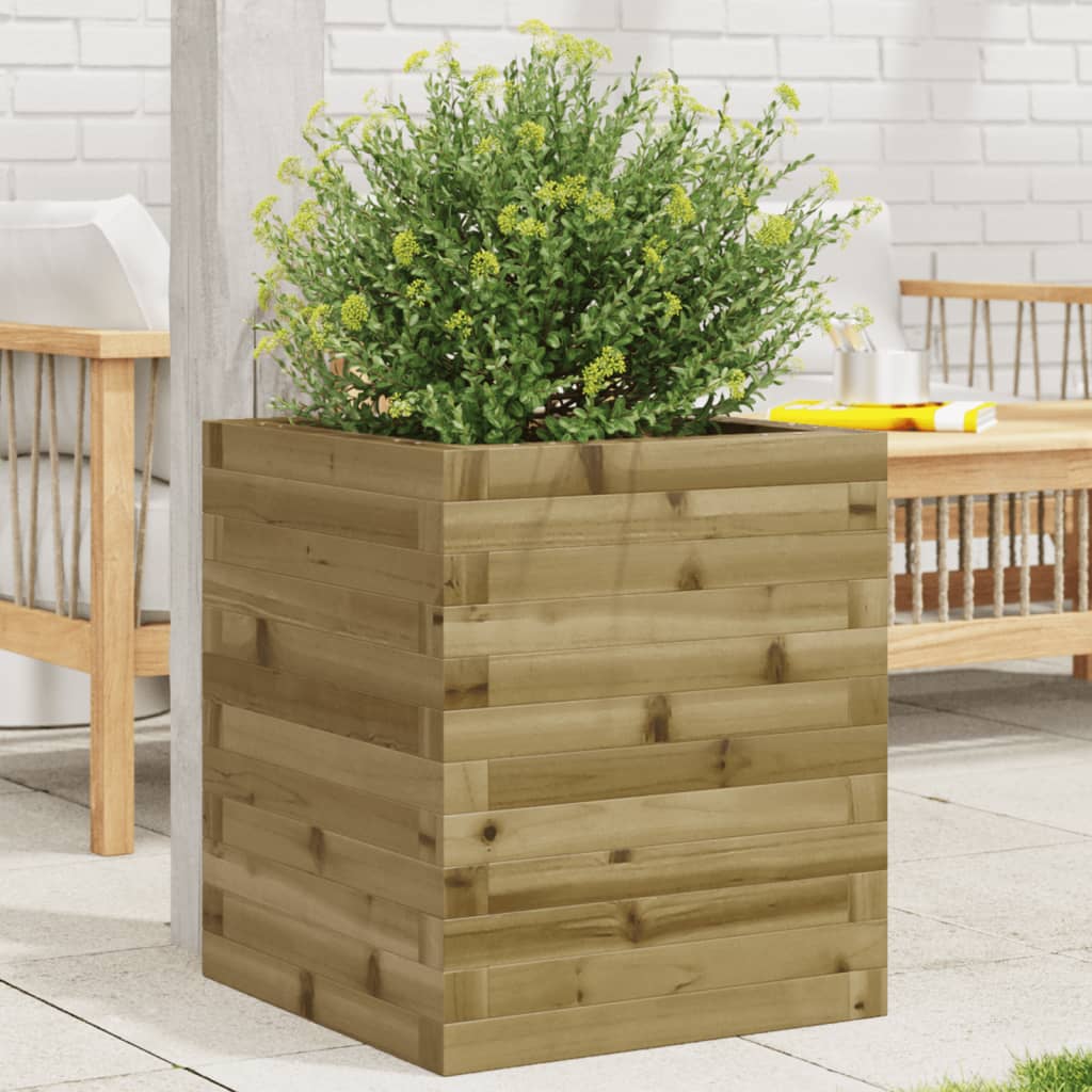 Garden Planter Solid Wood Pine