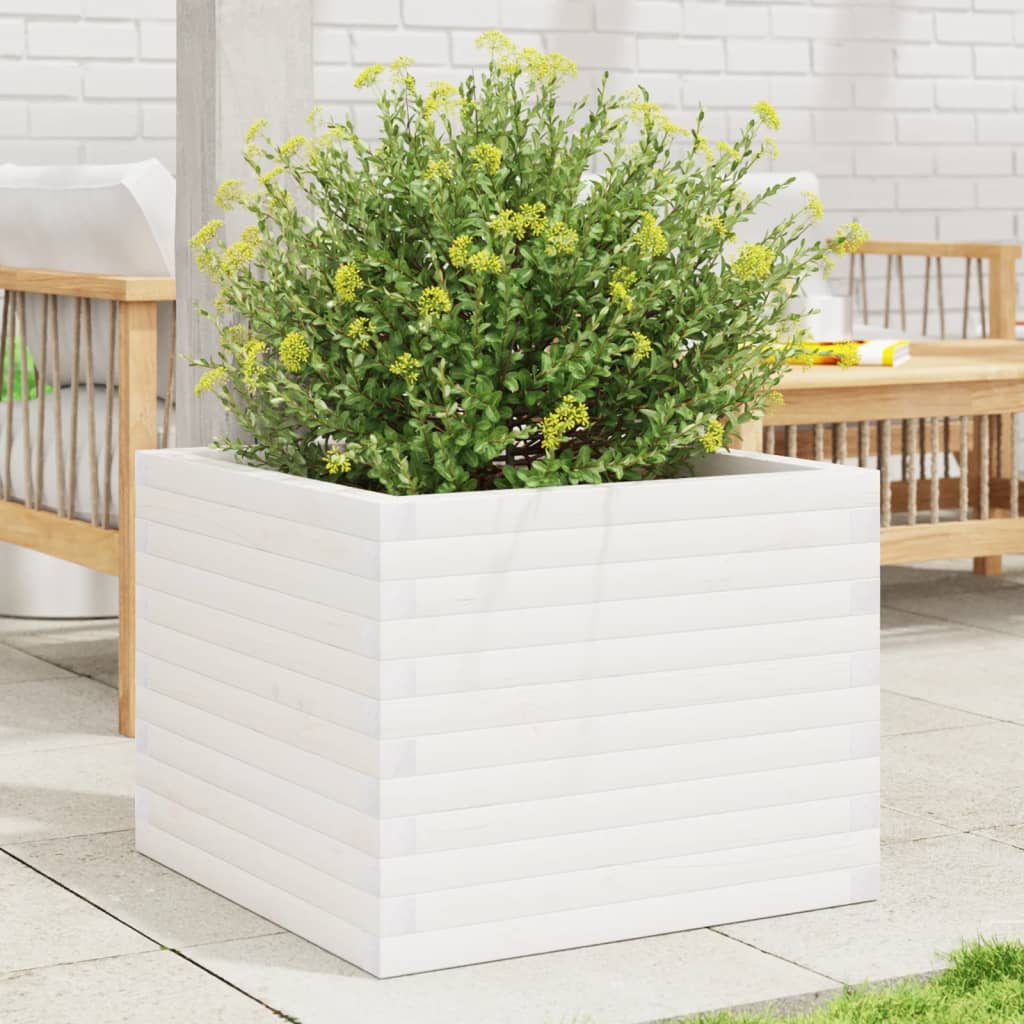 Garden Planter Solid Wood Pine