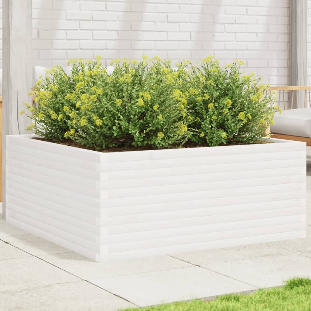 Garden Planter Solid Wood Pine