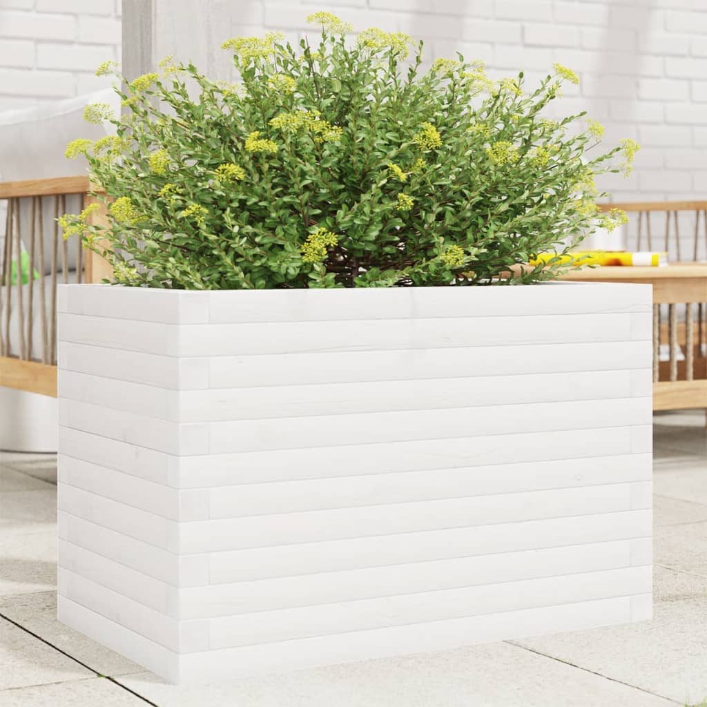 Garden Planter Solid Wood Pine