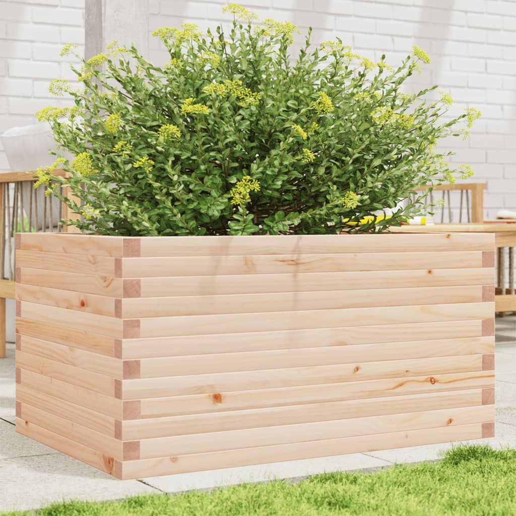 Garden Planter Solid Wood Pine