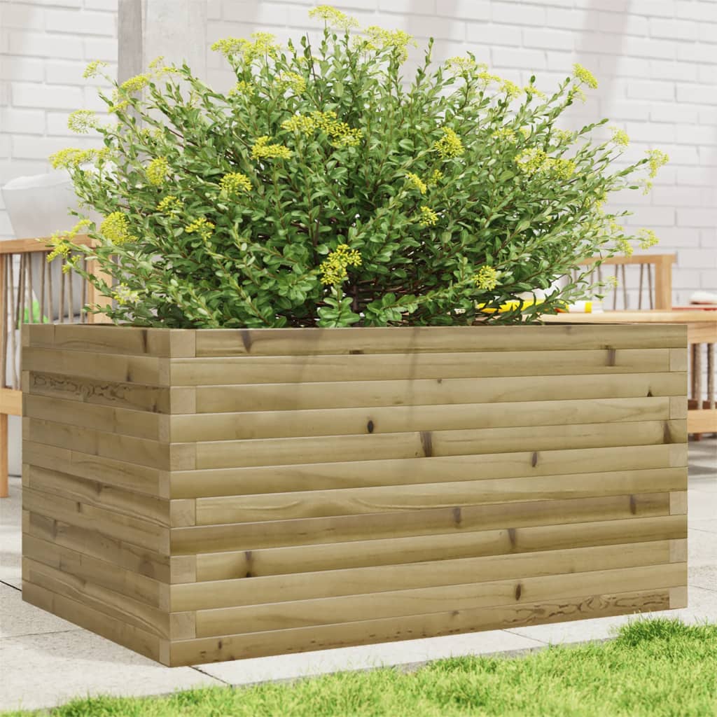 Garden Planter Solid Wood Pine