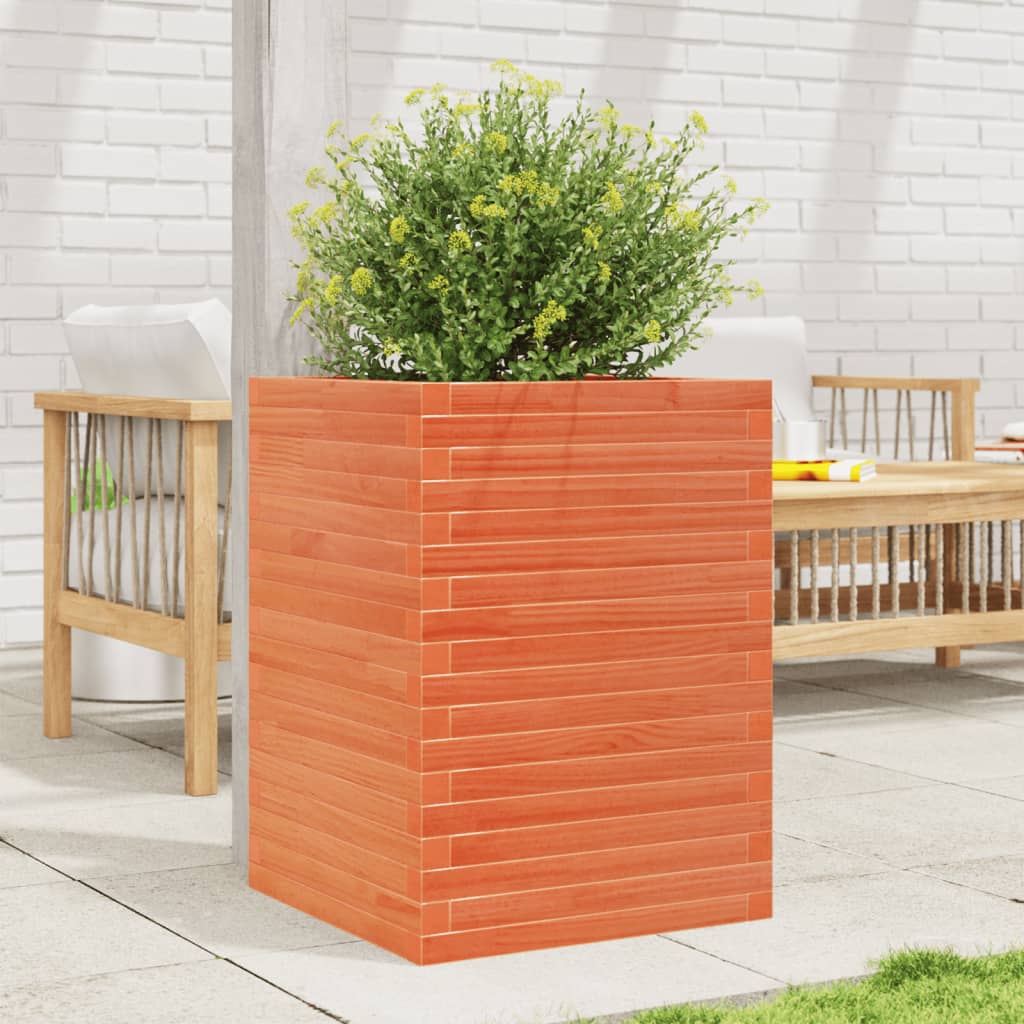 Garden Planter Solid Wood Pine