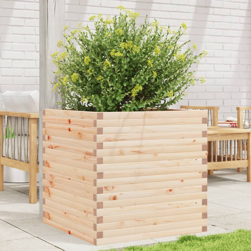 Garden Planter Solid Wood Pine