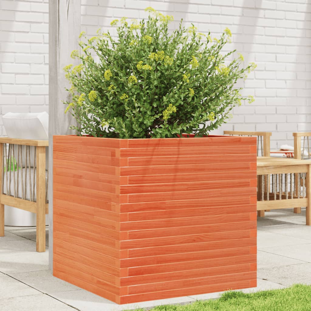 Garden Planter Solid Wood Pine