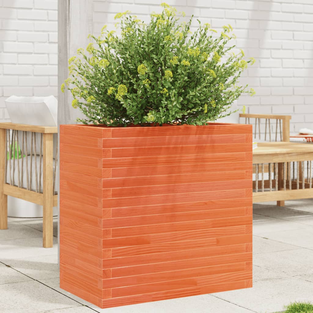 Garden Planter Solid Wood Pine