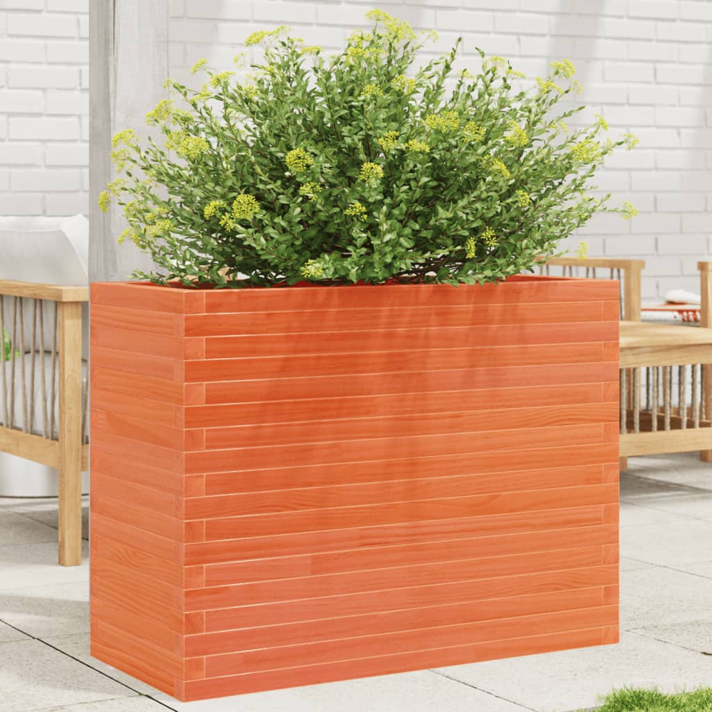 Garden Planter Solid Wood Pine