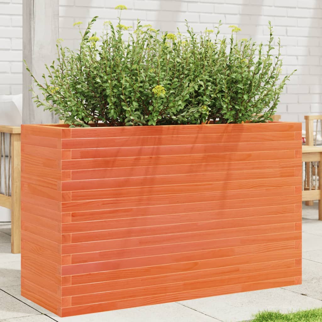 Garden Planter Solid Wood Pine