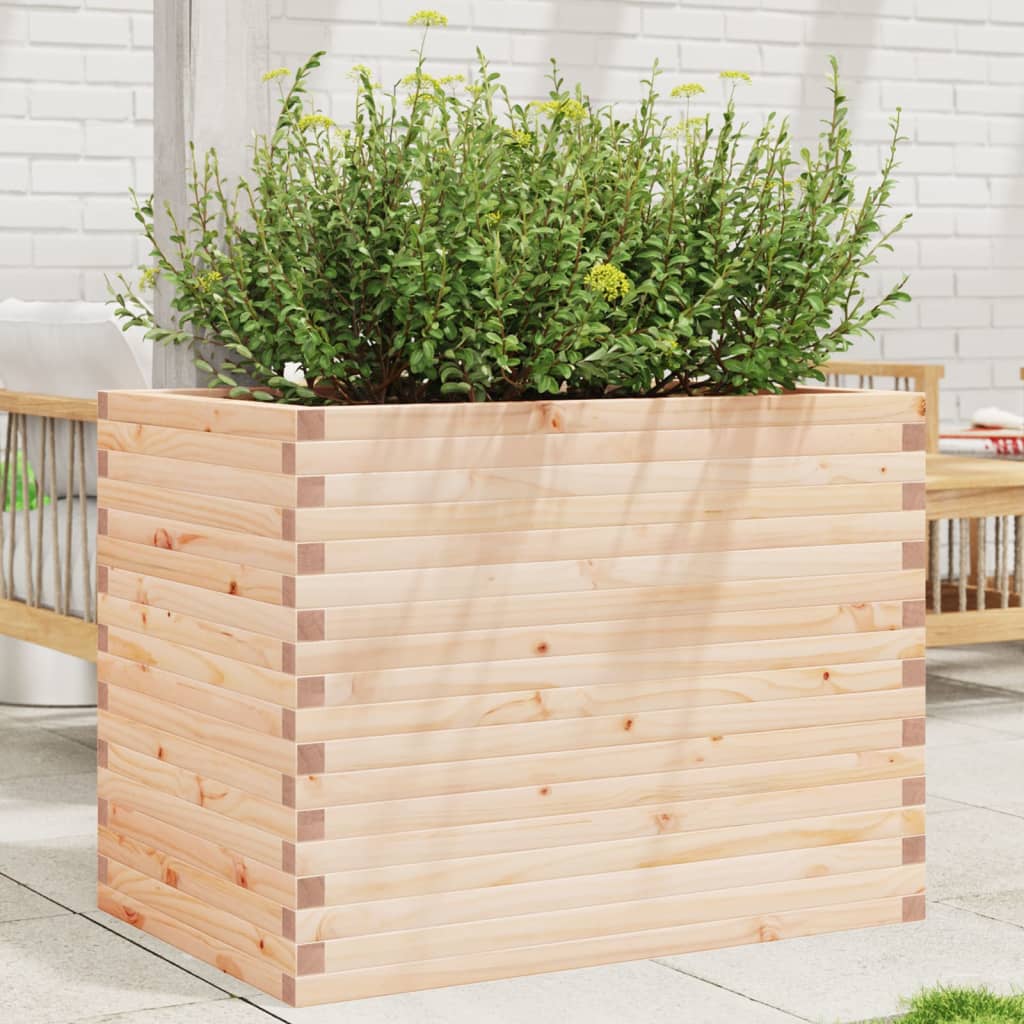 Garden Planter Solid Wood Pine
