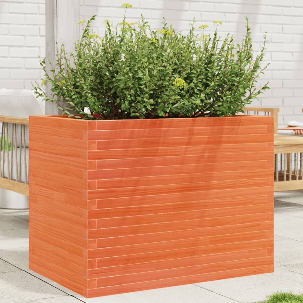 Garden Planter Solid Wood Pine