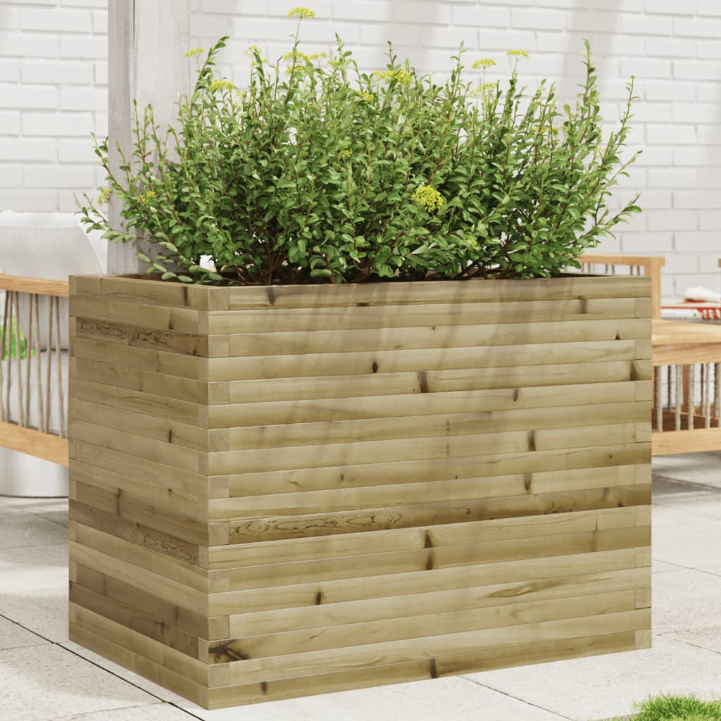 Garden Planter Solid Wood Pine