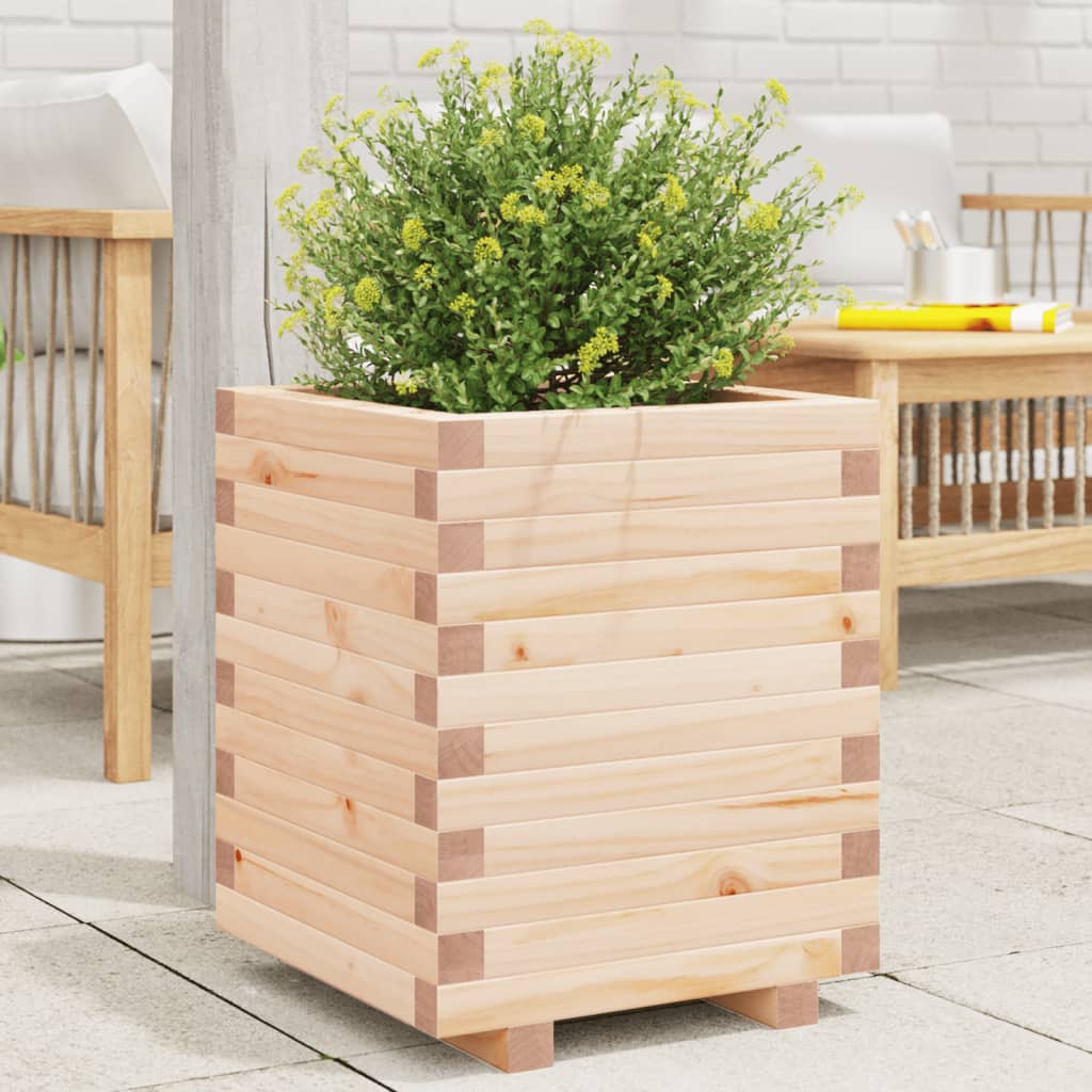 Garden Planter Solid Wood Pine