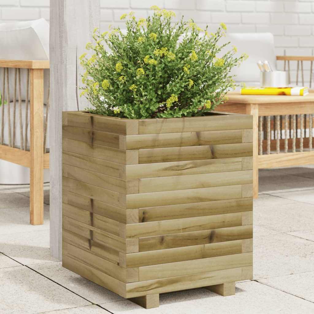 Garden Planter Solid Wood Pine