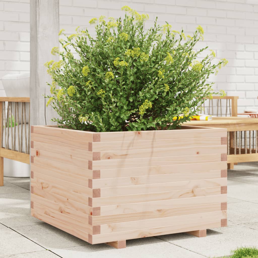 Garden Planter Solid Wood Pine