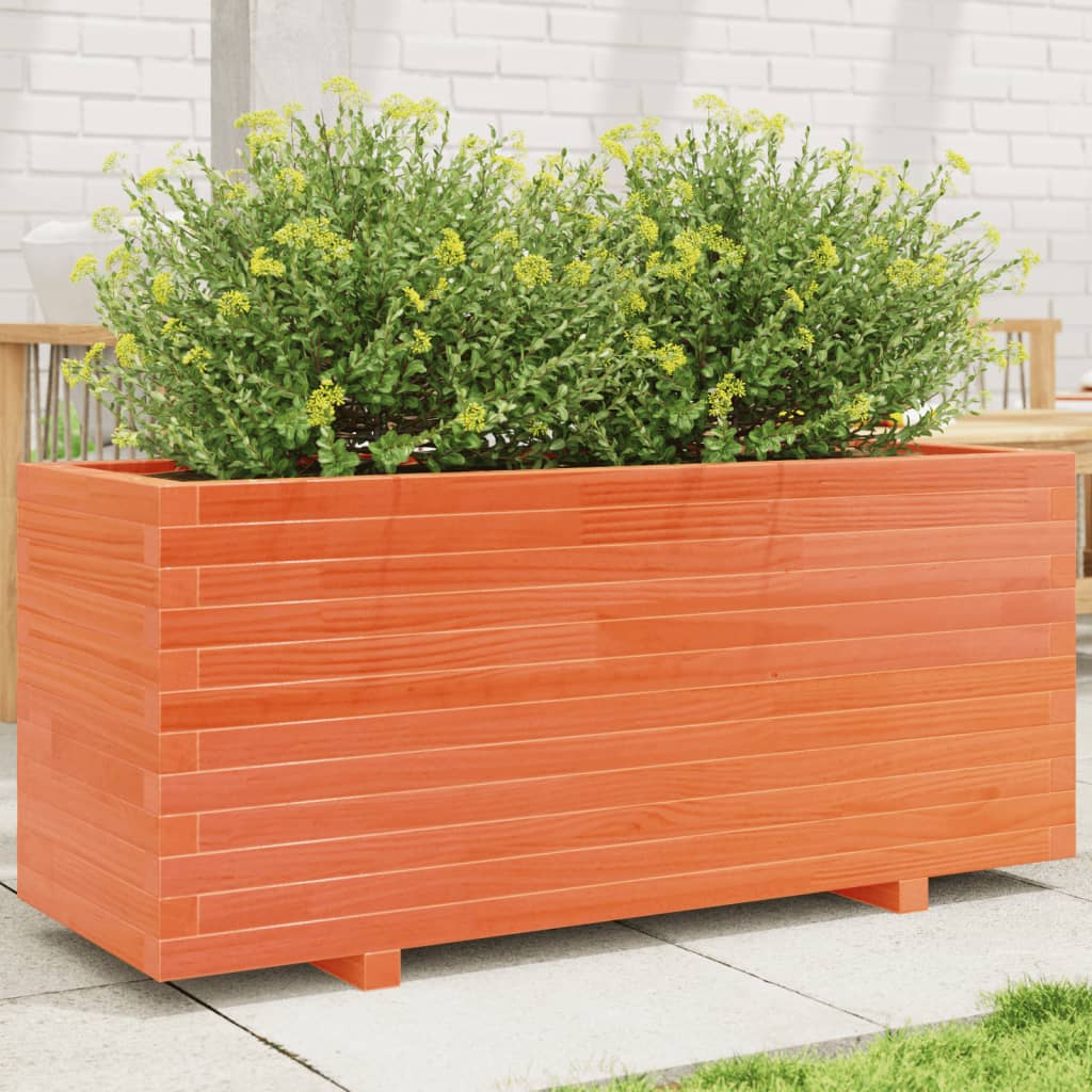 Garden Planter Solid Wood Pine