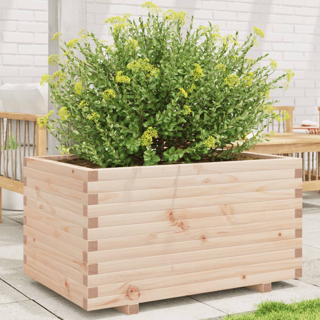 Garden Planter Solid Wood Pine