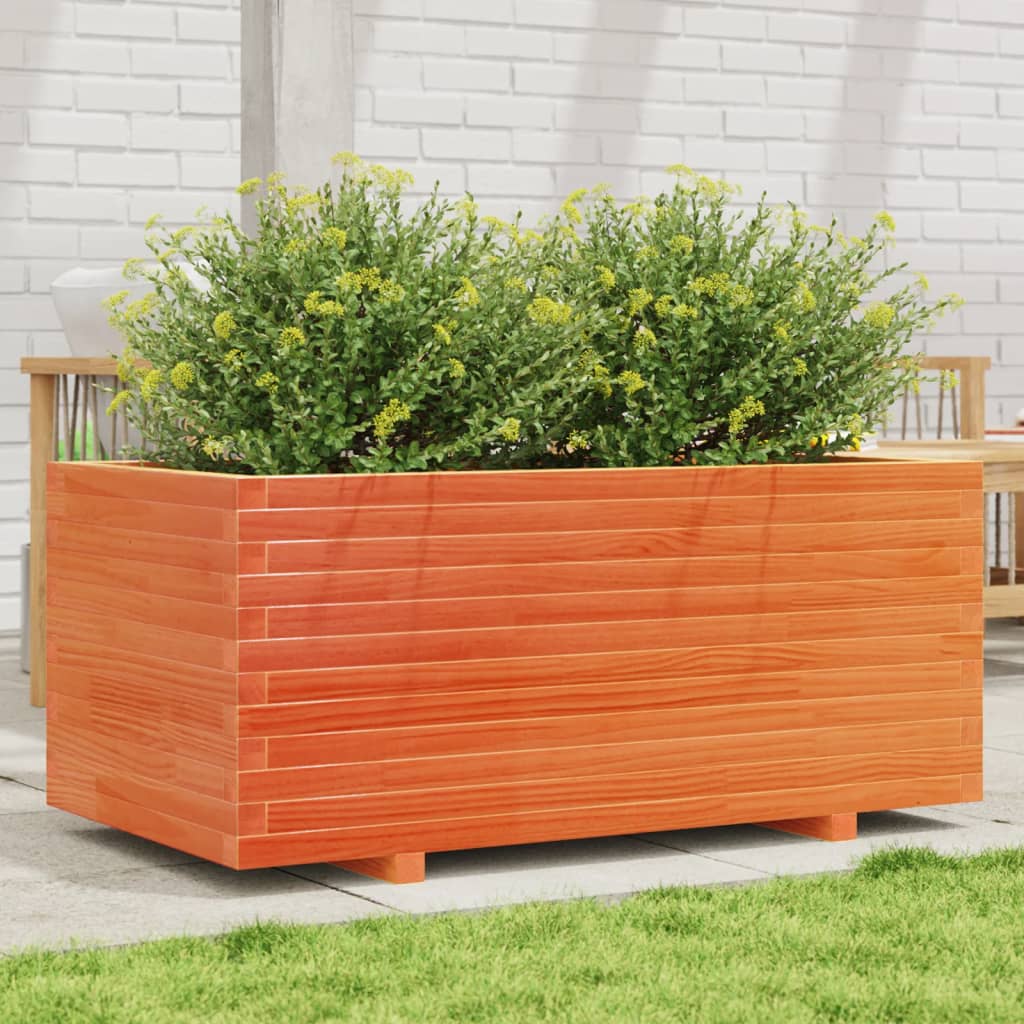 Garden Planter Solid Wood Pine