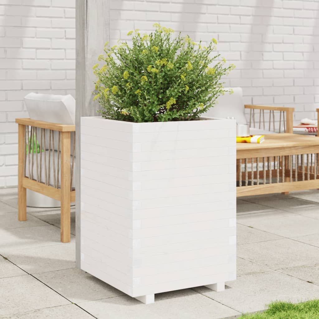Garden Planter Solid Wood Pine