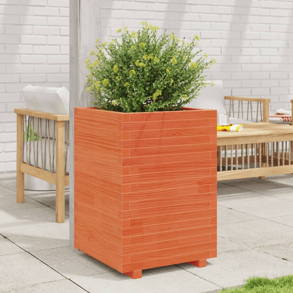 Garden Planter Solid Wood Pine