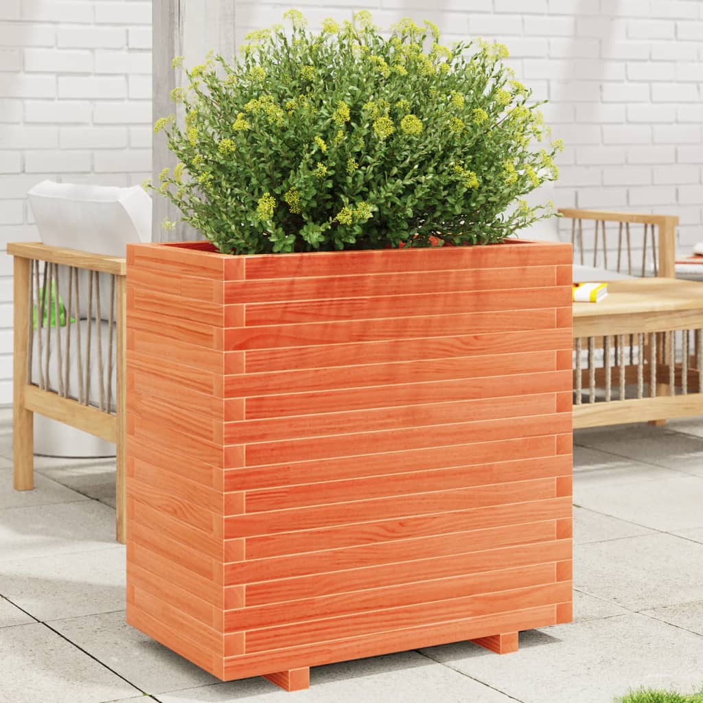Garden Planter Solid Wood Pine