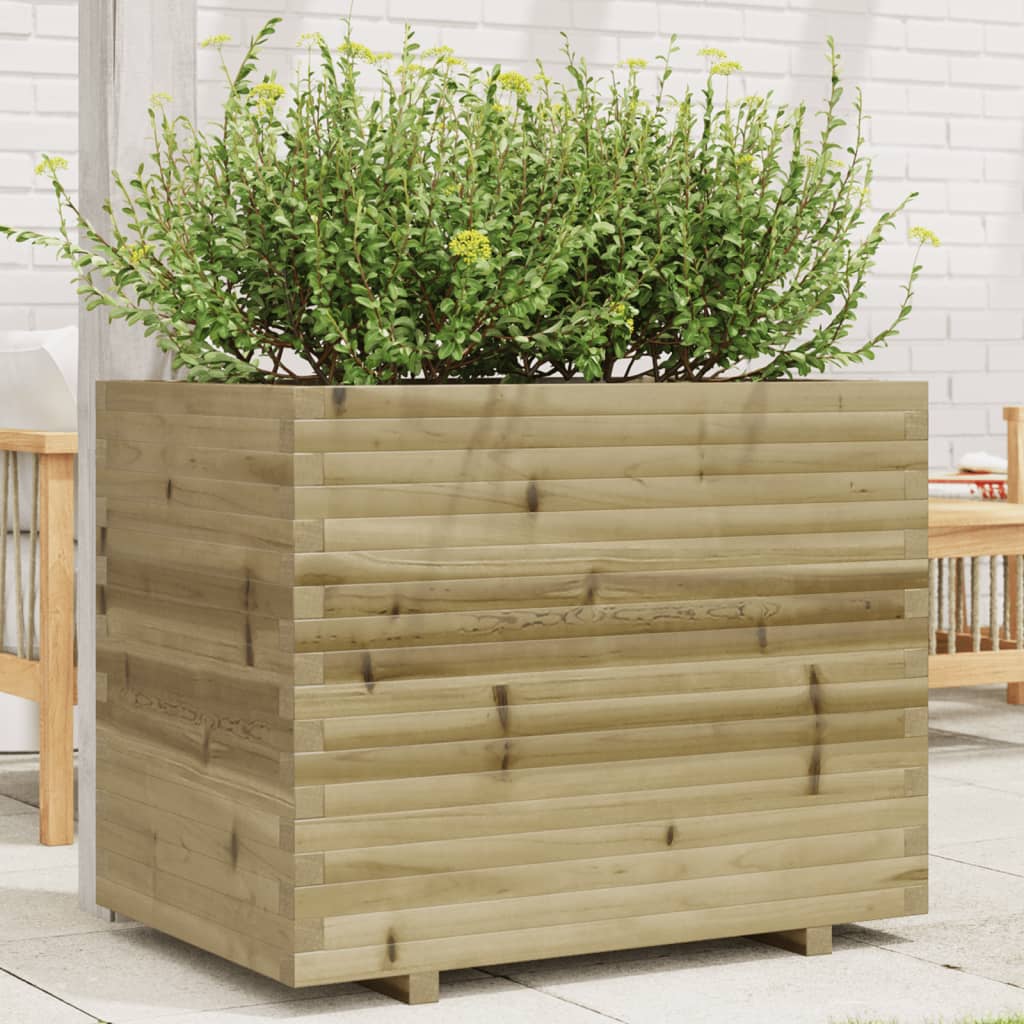 Garden Planter Solid Wood Pine