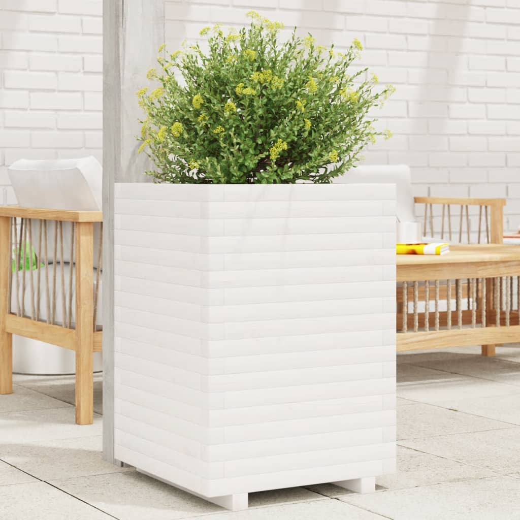 Garden Planter Solid Wood Pine