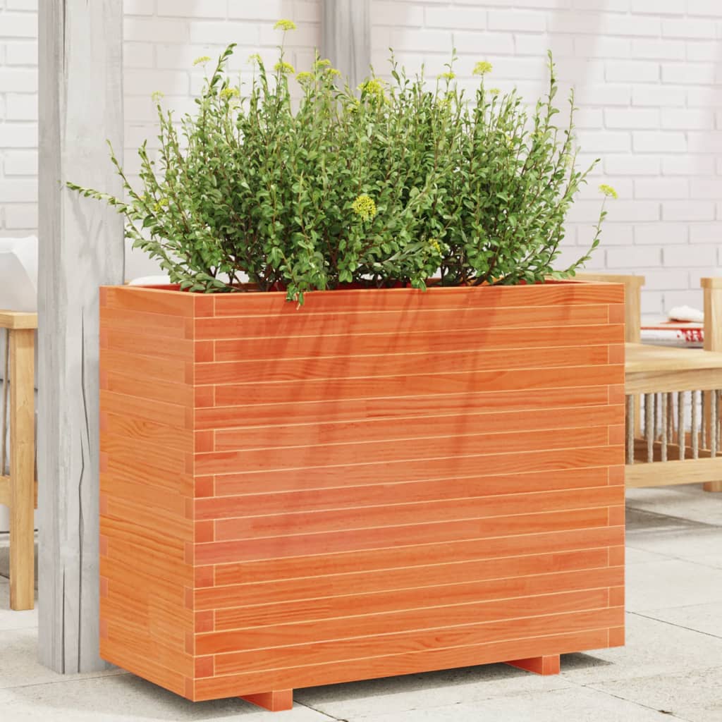 Garden Planter Solid Wood Pine