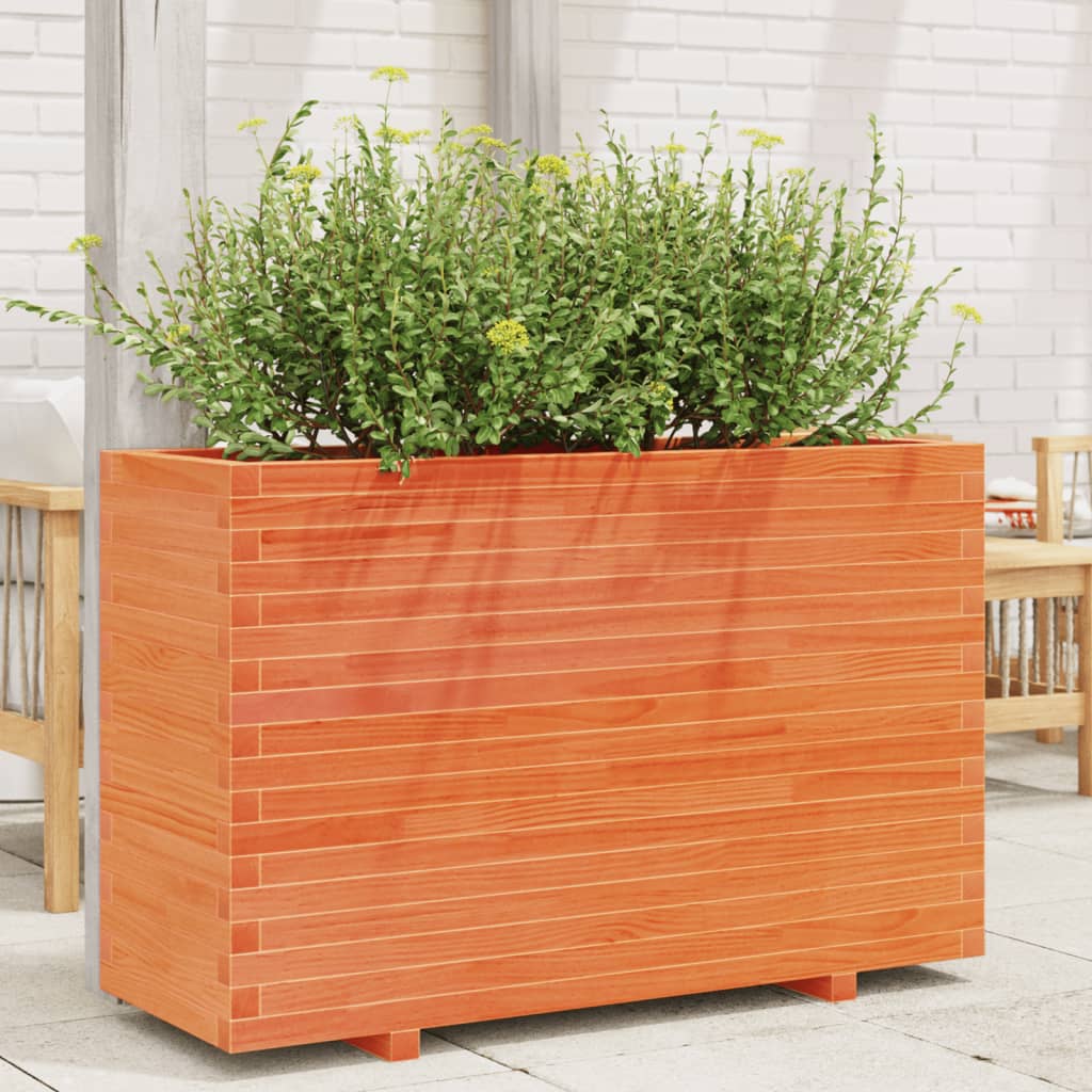 Garden Planter Solid Wood Pine