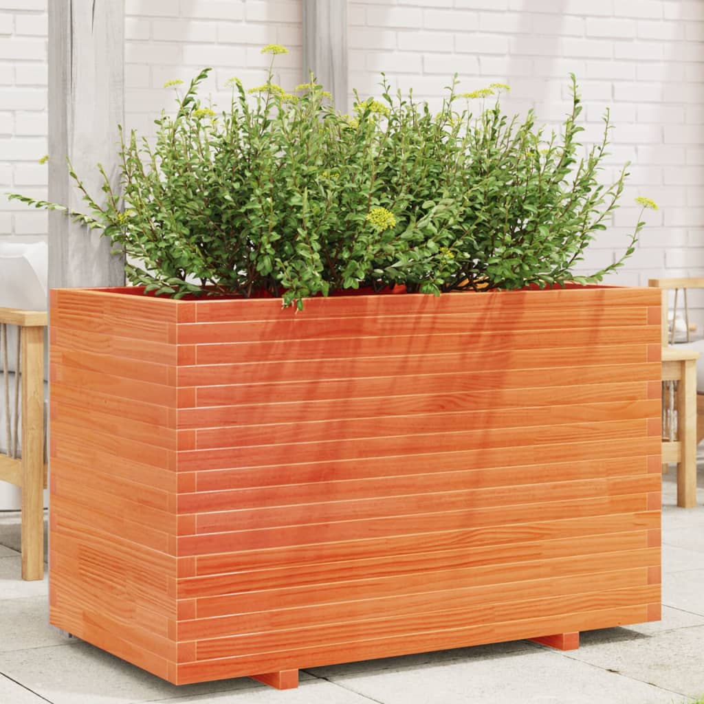 Garden Planter Solid Wood Pine