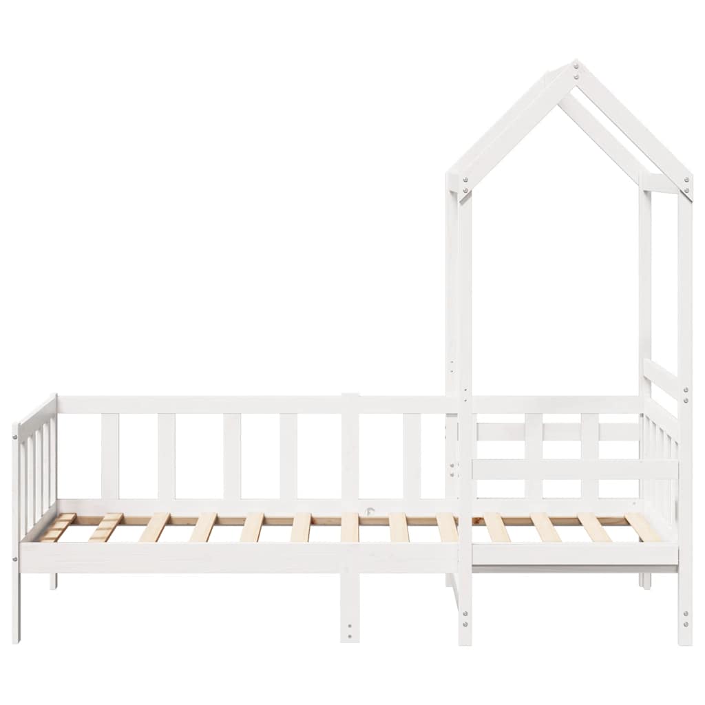 Day Bed And Bench Set With Roof Without Mattress