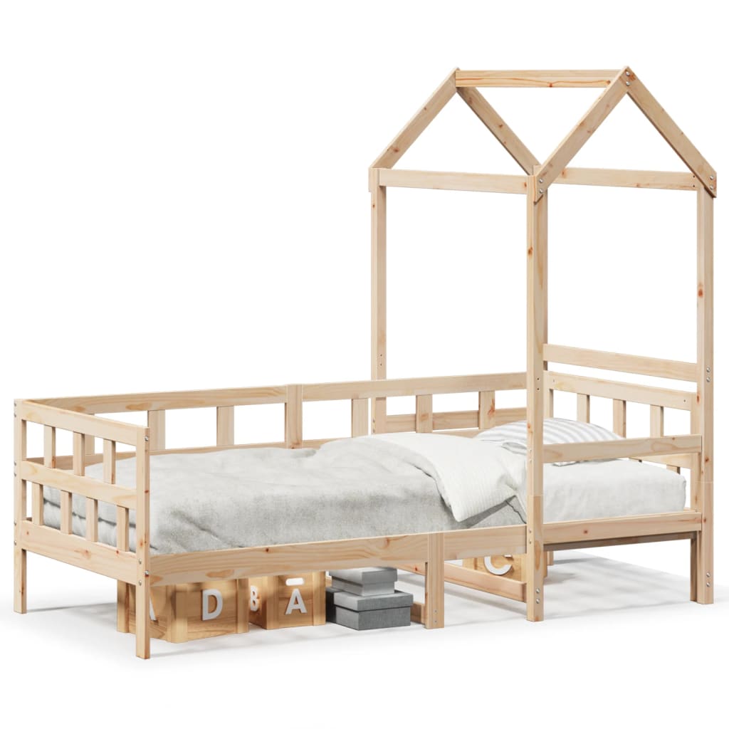 Day Bed With Roof Without Mattress Solid Wood