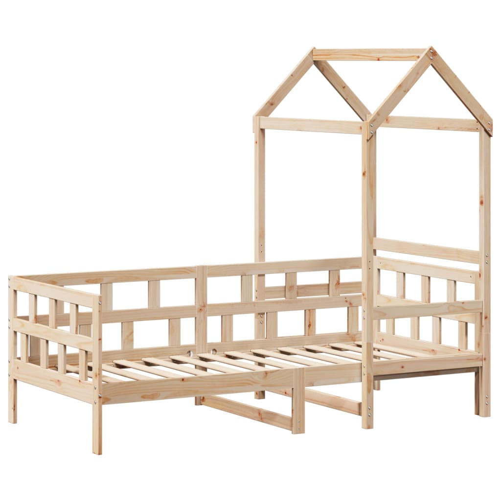 Day Bed With Roof Without Mattress Solid Wood